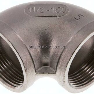 90°-Winkel NPT 1-1/2"-NPT 1-1/2", 1.4408