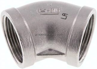 45°-Winkel Rp 1-1/4" (IG), 1.4408