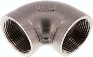 90°-Winkel NPT 1-1/4"-NPT 1-1/4", 1.4408