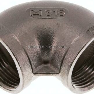 90°-Winkel Rp 1-1/4"-Rp 1-1/4", 1.4408