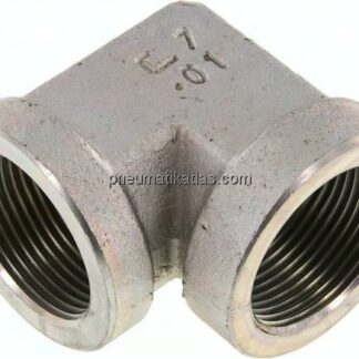 Hochdruck-90°-Winkel G 1-1/4" (IG), Stahl verzinkt