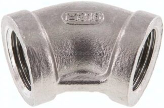 45°-Winkel Rp 1/2" (IG), 1.4408