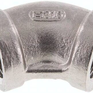 45°-Winkel Rp 1/2" (IG), 1.4408