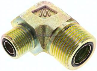 ORFS-Winkelverschraubung UN 1-3/16"-12(AG)-UN 13/16"-16(AG)