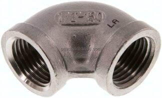 90°-Winkel Rp 1/2"-Rp 1/2", 1.4408