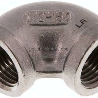 90°-Winkel Rp 1/2"-Rp 1/2", 1.4408