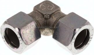 Winkel-Schneidringverschraubung 12 LL (M16x1), Stahl verzinkt