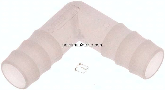 Winkel-Schlauchverbinder 13 (1/2")mm, PVDF