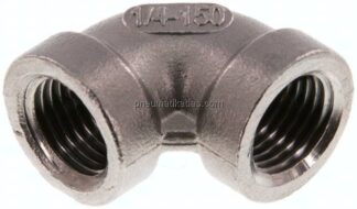90°-Winkel Rp 1/4"-Rp 1/4", 1.4408