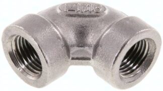90°-Winkel NPT 1/8"-NPT 1/8", 1.4408