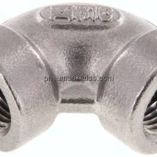 90°-Winkel NPT 1/8"-NPT 1/8", 1.4408