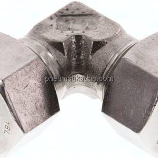Winkel-Schneidringverschraubung 18 L (M26x1,5), 1.4571