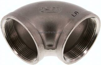 90°-Winkel NPT 2"-NPT 2", 1.4408