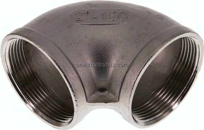 90°-Winkel Rp 2"-Rp 2", 1.4408