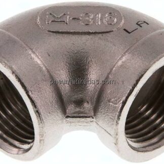 90°-Winkel NPT 3/4"-NPT 3/4", 1.4408