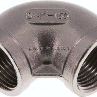 90°-Winkel Rp 3/4"-Rp 3/4", 1.4408