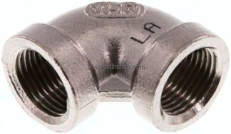 90°-Winkel Rp 3/8"-Rp 3/8", 1.4408
