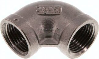 90°-Winkel Rp 3/8"-Rp 3/8", 1.4408