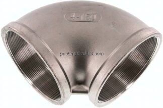 90°-Winkel Rp 4"-Rp 4", 1.4408