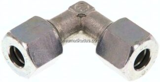 Winkel-Schneidringverschraubung 8 L (M14x1,5), Stahl verzinkt