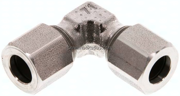 Winkel-Schneidringverschraubung 8 LL (M12x1), 1.4571