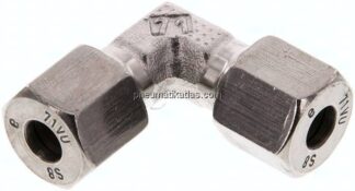 Winkel-Schneidringverschraubung 8 S (M16x1,5), 1.4571