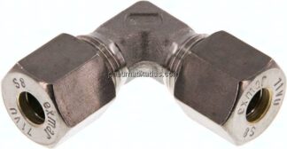 Winkel-Schneidringverschraubung 8 S (M16x1,5), Klemmring 1.4571 (NC)