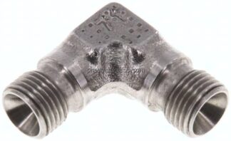 90°-Winkel, 60°Konus G 1/8"-G 1/8" (AG), V4A