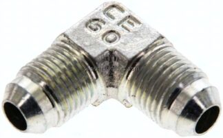 90°-Winkel,UNF 1/2"-20 AG (JIC), Stahl verzinkt