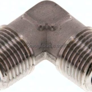 90°-Winkel R 3/8" (AG), 1.4404