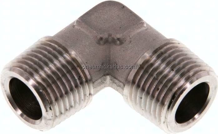 90°-Winkel R 3/8" (AG), 1.4404
