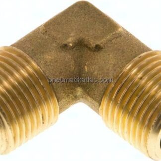 90°-Winkel R 3/8" (AG), Messing