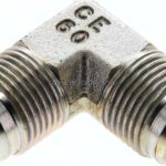 90°-Winkel,UNF 7/8"-14 AG (JIC), Stahl verzinkt