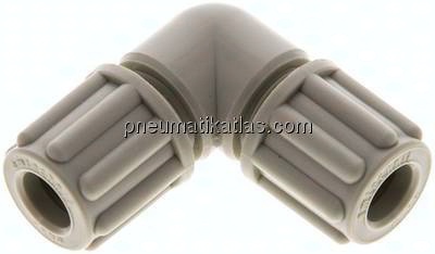 Winkel-Verschraubung 6x4mm, Polypropylen
