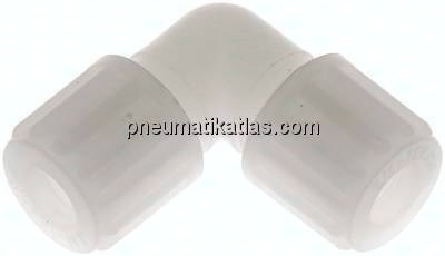 Winkel-Verschraubung 8x6mm, PVDF