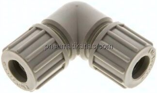 Winkel-Verschraubung 10x8mm, Polypropylen