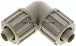 Winkel-Verschraubung 16x10mm, Polypropylen