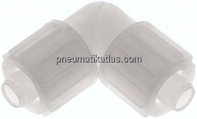Winkel-Verschraubung 16x10mm, PVDF