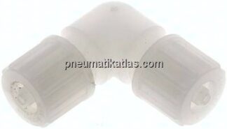Winkel-Verschraubung 10x4mm, PVDF