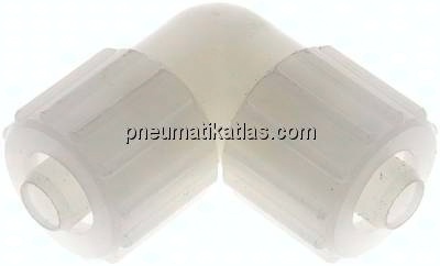 Winkel-Verschraubung 15x9mm, PVDF