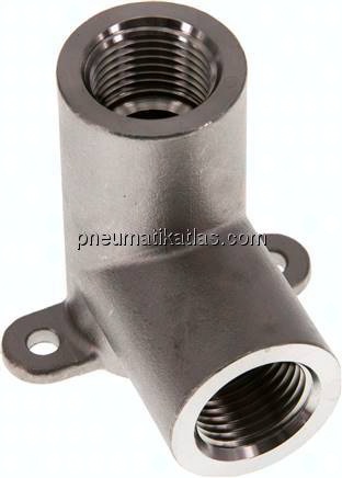 Wanddose 2 x G 1/2" (IG), 1.4408