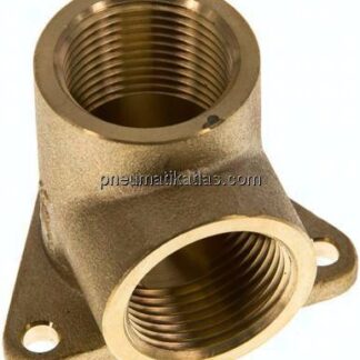 Wanddose 2 x G 3/4" (IG), Messing