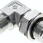 ORFS-Winkeleinschraubverschraubung UN 11/16"-16-G 1/2"