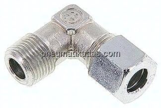 Winkel-Schneidringverschraub. R 3/8"-10 L (M16x1,5), Stahl verzinkt