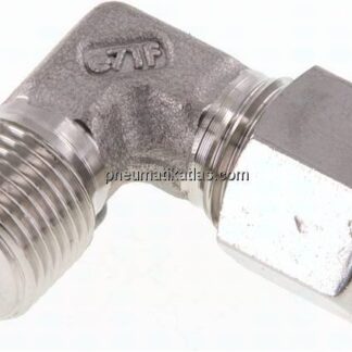 Winkel-Schneidringverschraub. R 3/8"-10 L (M16x1,5), 1.4571