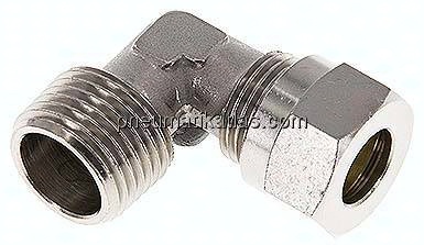 Winkel-Schneidringverschraub. R 1/2"-12 L (M18x1,5), Messing vernickelt