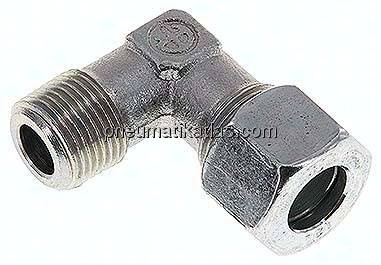 Winkel-Schneidringverschraub. R 3/8"-12 L (M18x1,5), Stahl verzinkt