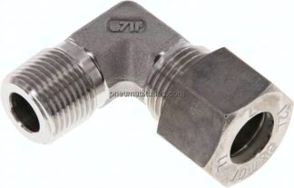 Winkel-Schneidringverschraub. R 3/8"-12 L (M18x1,5), Klemmring 1.4571 (NC)