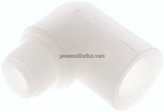 90°-Einschraubwinkel G 1/2"(IG)-G 1/2"(AG), PVDF