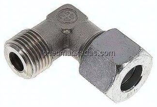 Winkel-Schneidringverschraub. R 1/2"-14 S (M22x1,5), Stahl verzinkt